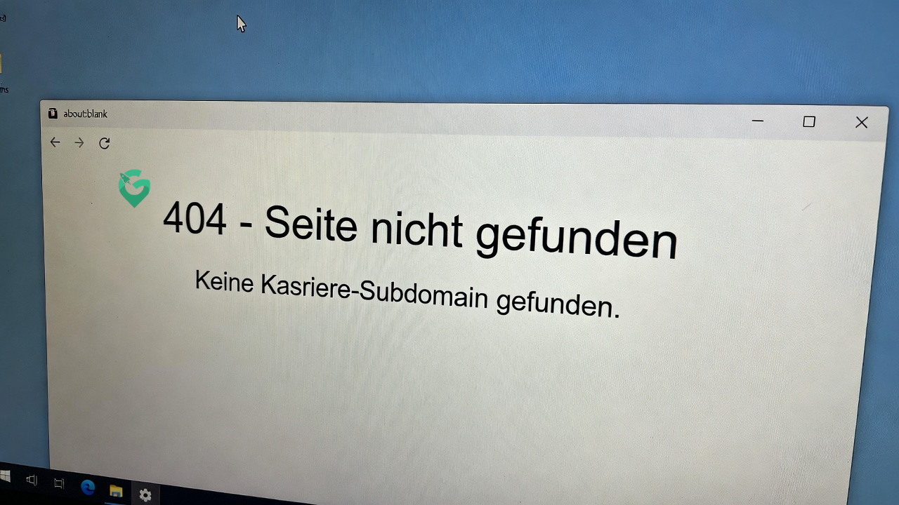 keine karriere-subdomain gefunden