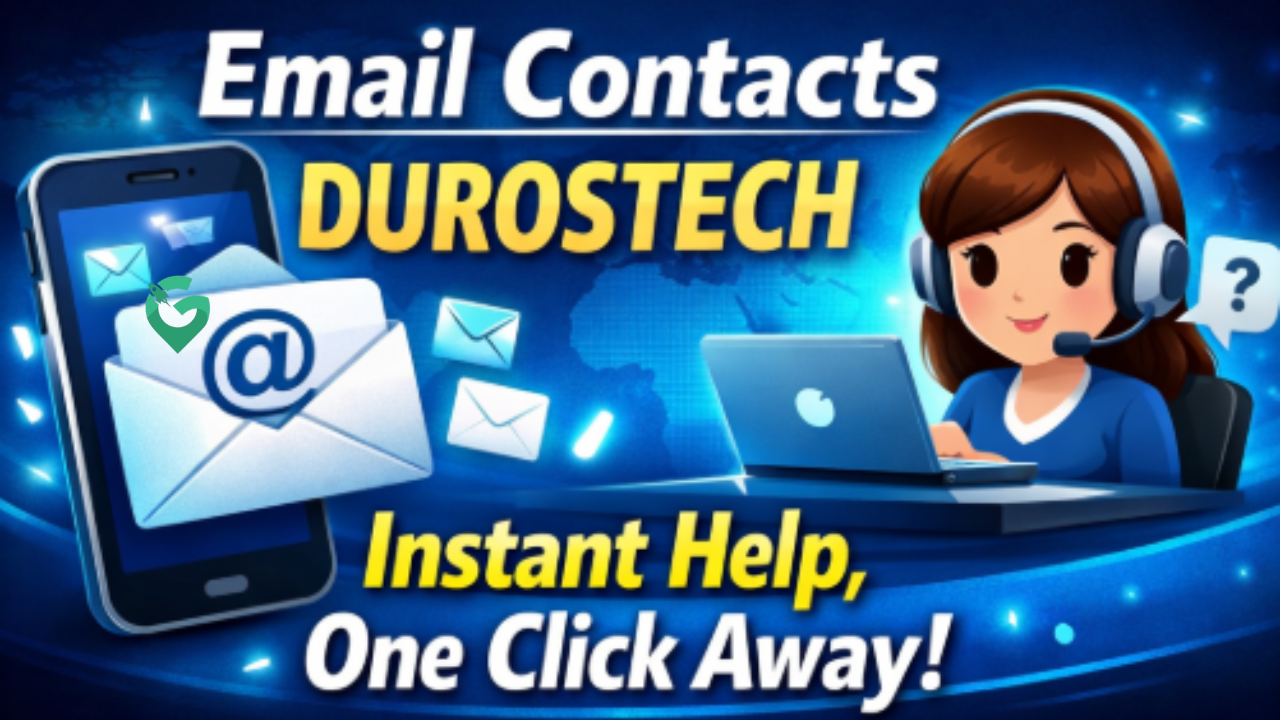 email contacts durostech