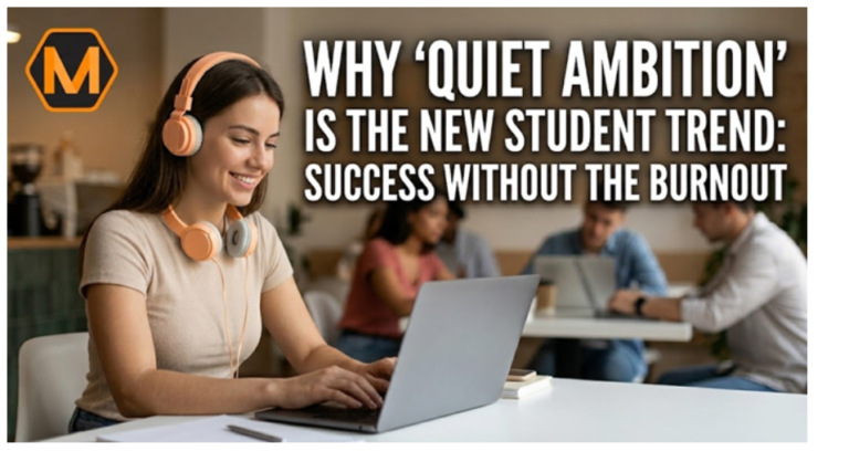 Why “Quiet Ambition” is the New Student Trend: Success Without the Burnout